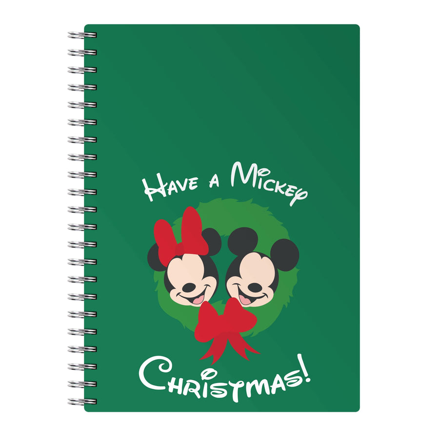 Have A Mickey Christmas Notebook