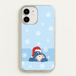 Cartoon Donkey Snowflakes iPhone 12 / 12 Pro Case