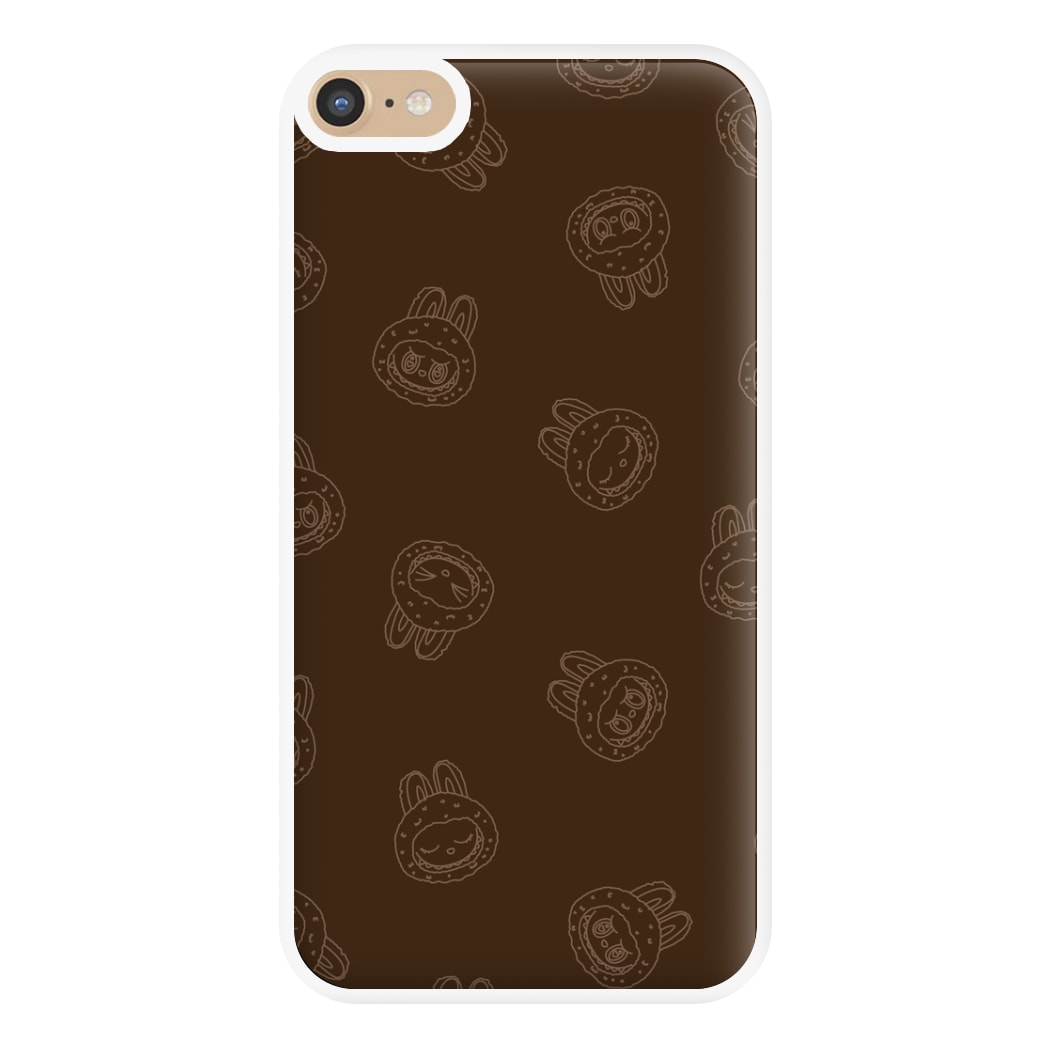 Monsters Outline Pattern I iPhone 6 Plus / 7 Plus / 8 Plus Case