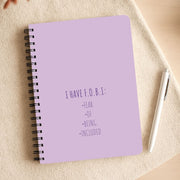 F.O.B.I Notebook 3
