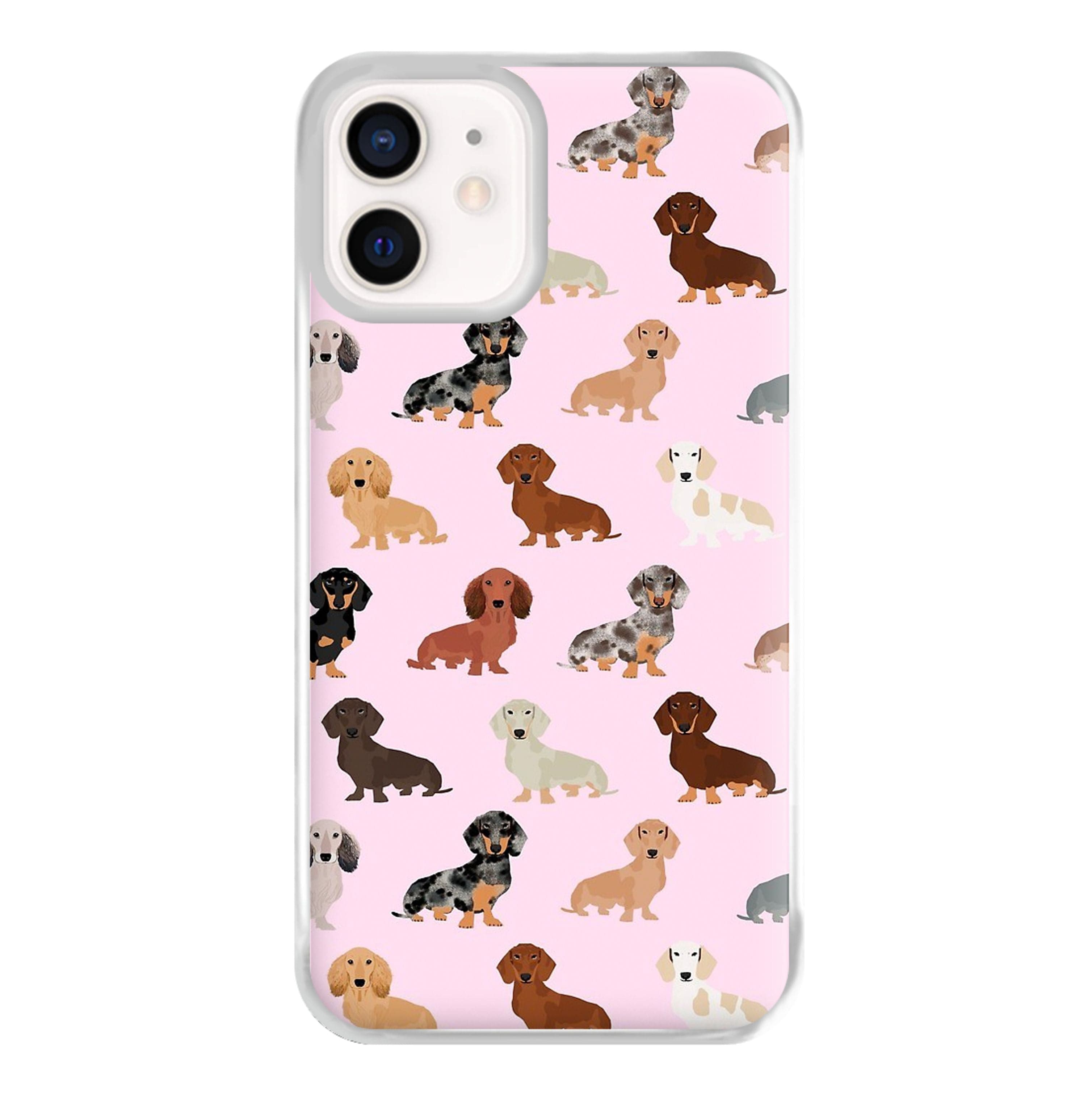 Dachshund Breed Pattern Phone Case