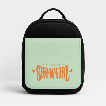 TLOAS Orange Insulated Lunch Bag