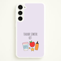 Teacher Starter Kit Galaxy S23 Case