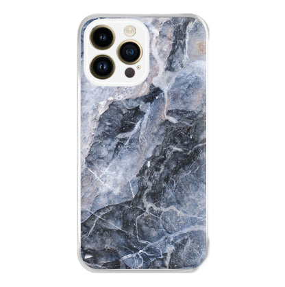 Grey and White Marble Phone Case