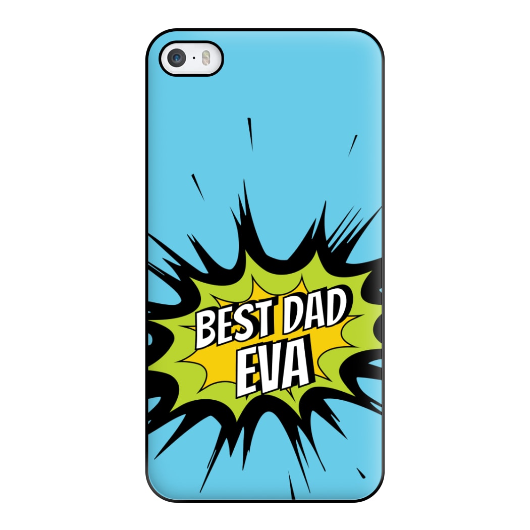 Comic Book Best Dad Eva iPhone 5 / 5s / SE 2016 Case