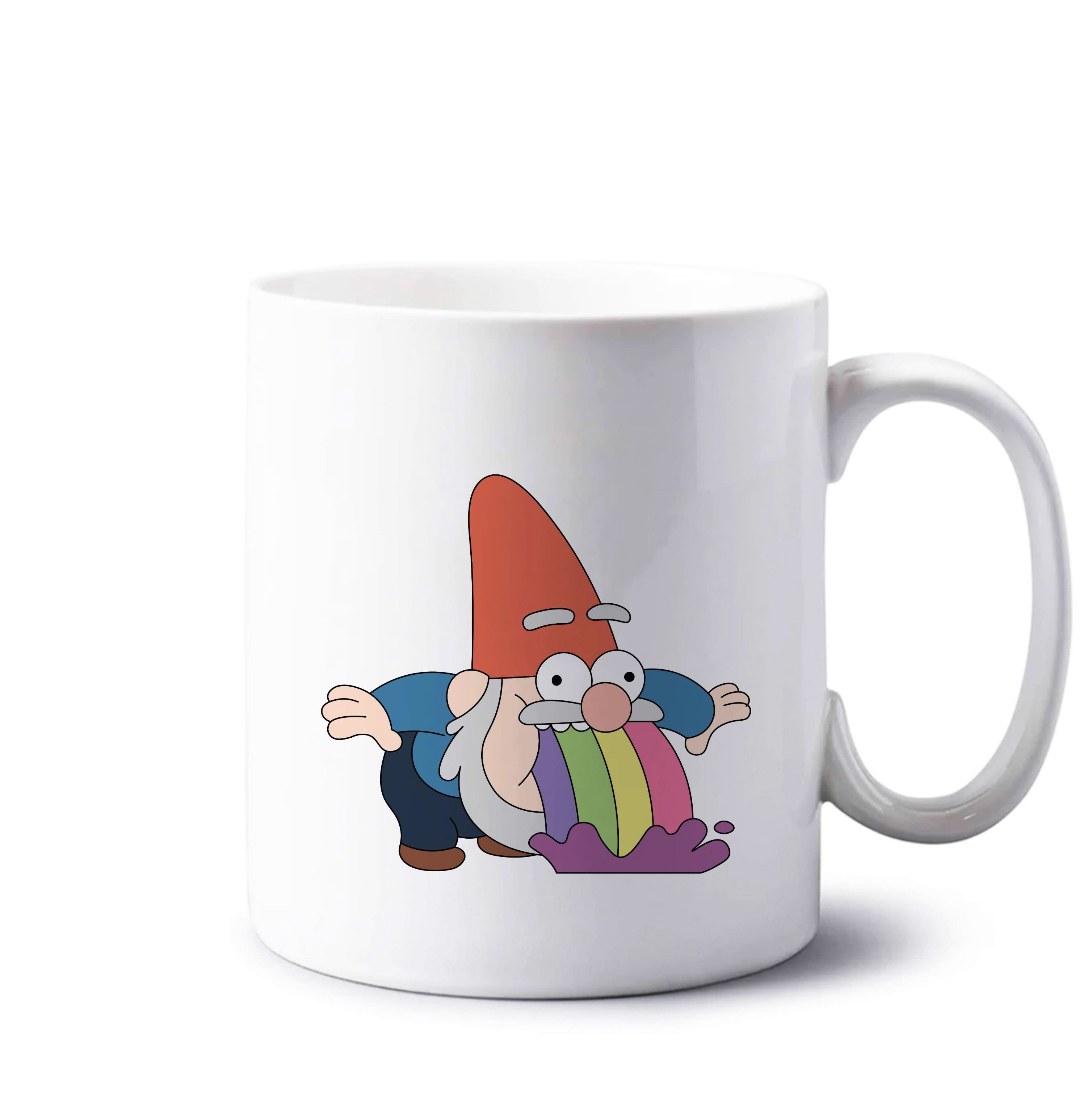 Garden Gnome Rainbow Mug