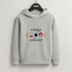 Trinket Collector Grey Kids Hoodie