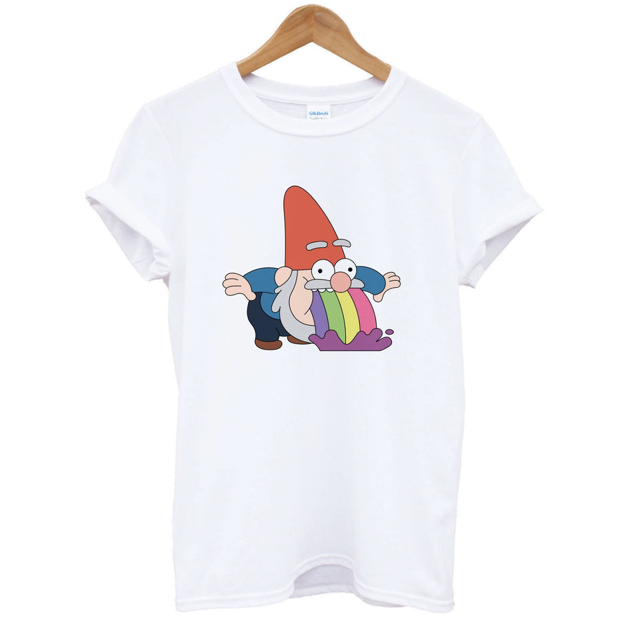 Garden Gnome Rainbow T-Shirt