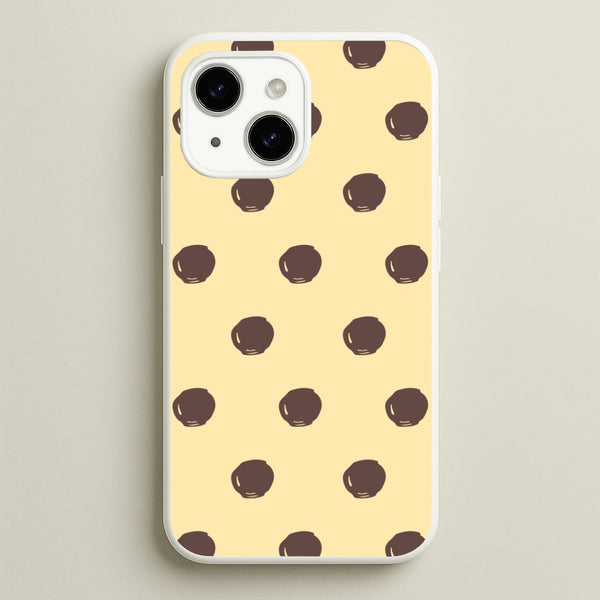Vanilla & Chocolate Buttons iPhone 14 Plus Case