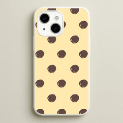 Vanilla & Chocolate Buttons iPhone 15 Plus Case