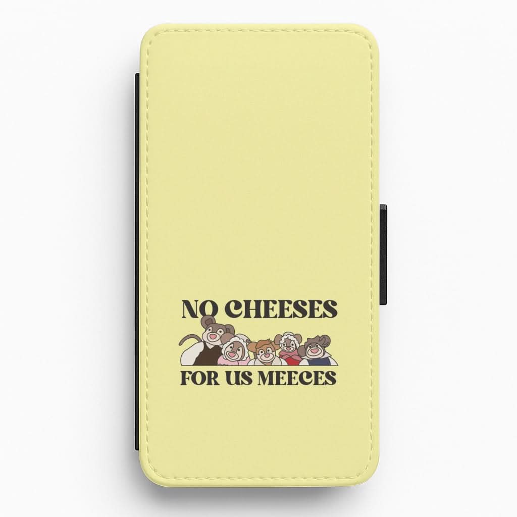 No Cheeses For Us Meeces II Flip / Wallet Phone Case