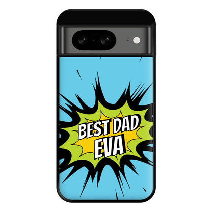 Comic Book Best Dad Eva Google Pixel 8 Case