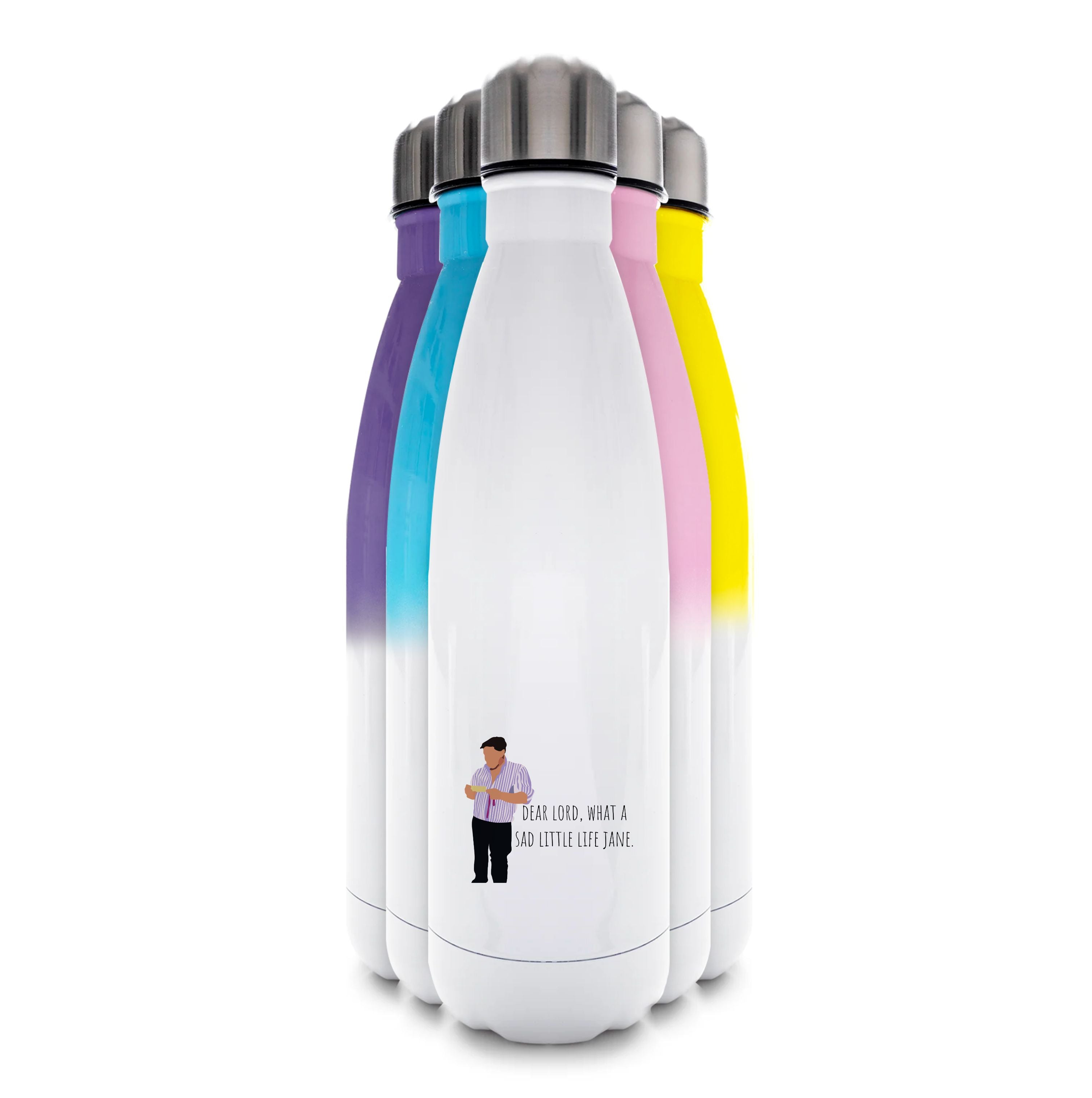 Sad Little Life Jane - British Pop Culture Water Bottle