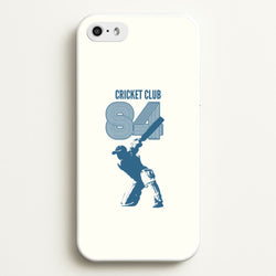 Cricket Club '84 iPhone 5 / 5s / SE 2016 Case