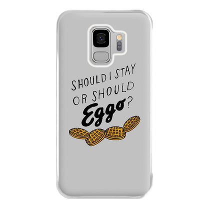 Should I Stay Or Should I Eggo Phone Case