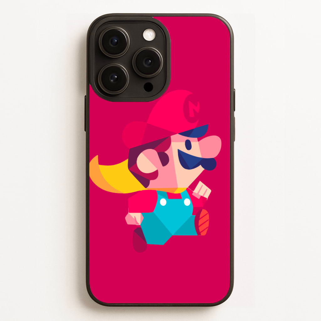 Running Mario - Mario Phone Case