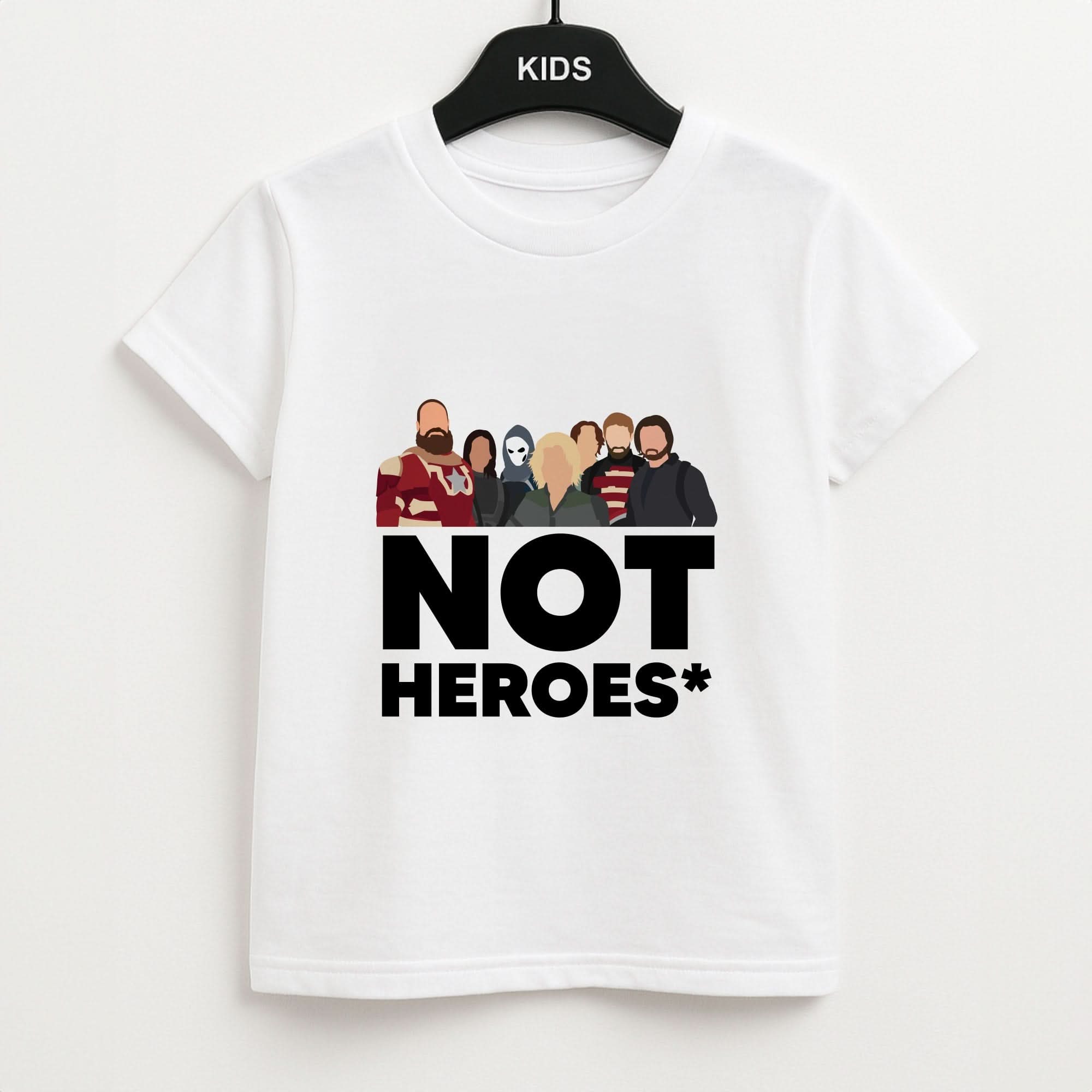 Not Heroes Kids T-Shirt