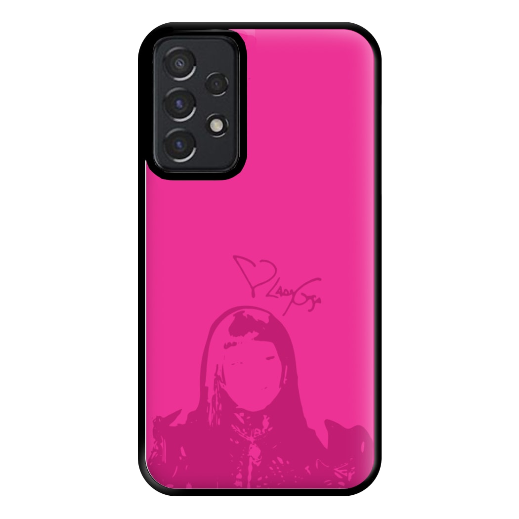 Pink Gaga Silhouette  Galaxy A52 / A52s Case