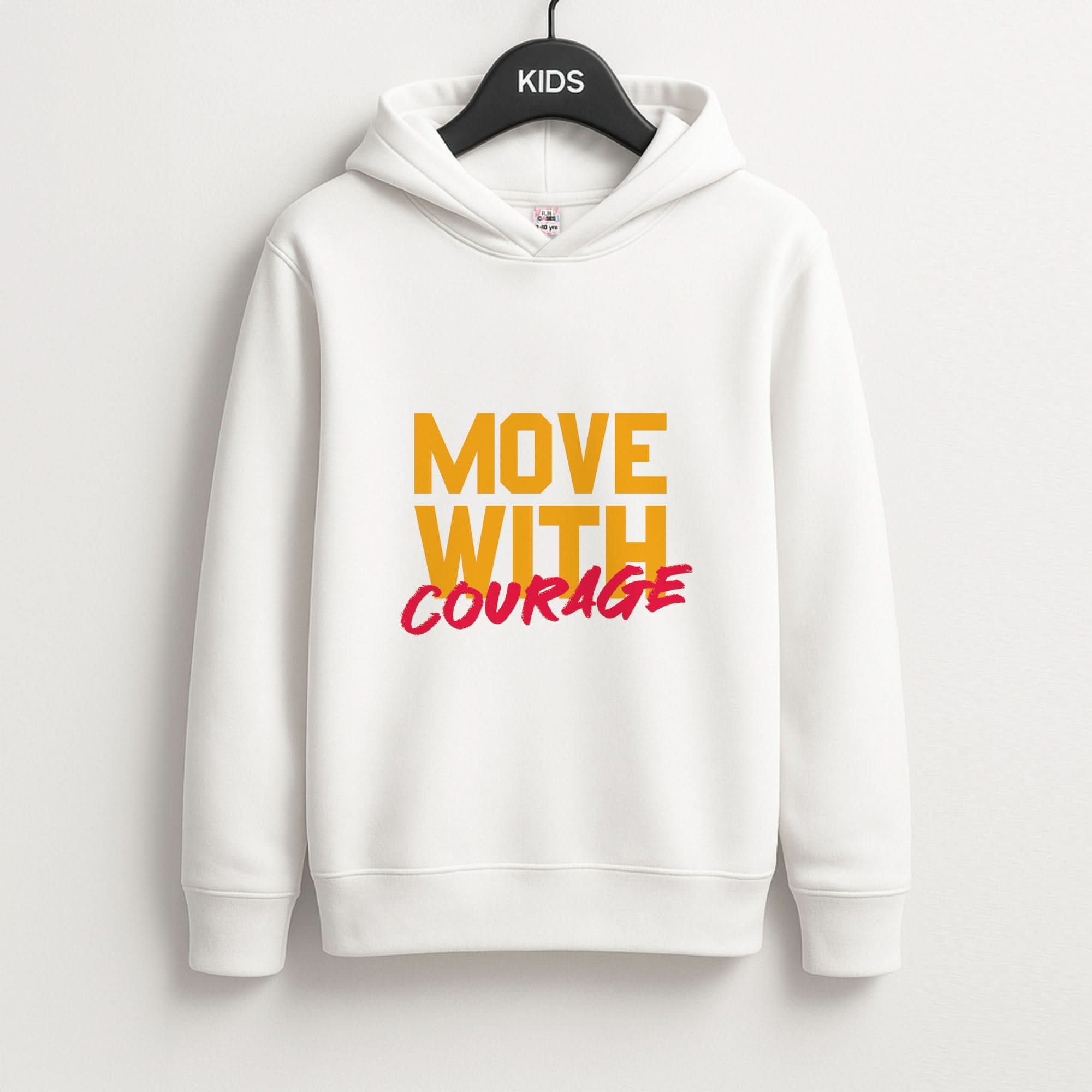 Move With Courage Kids Hoodie