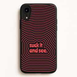 Suck It And See Psychedelic iPhone XR Case