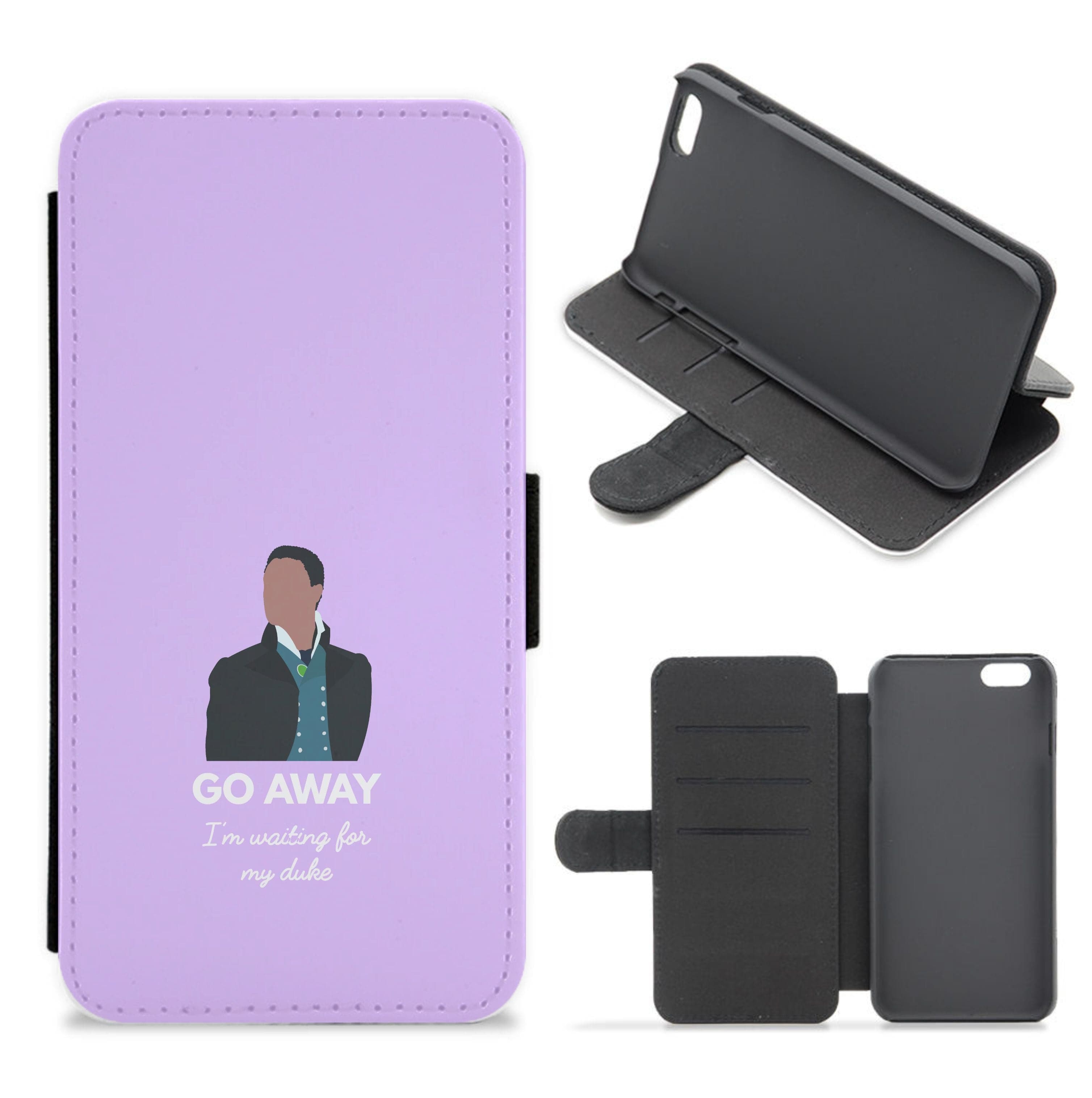 Go Away Flip / Wallet Phone Case