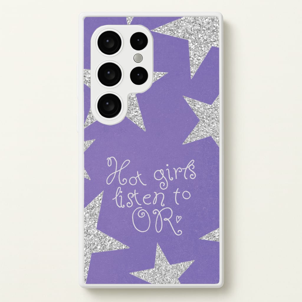Hot Girls Listen To OR Galaxy S24 Ultra Case
