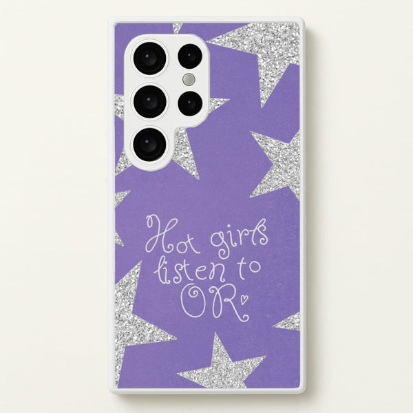 Hot Girls Listen To OR Galaxy S24 Ultra Case