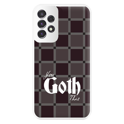 You Goth This Tartan Galaxy A53 Case