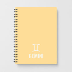 Gemini Pastel Zodiac Notebook