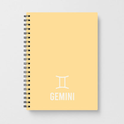 Gemini Pastel Zodiac Notebook