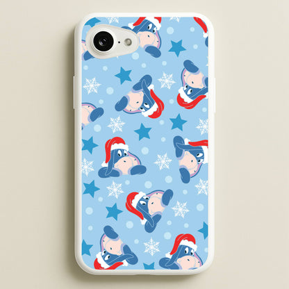 Cartoon Donkey Stars Pattern iPhone 16e Case