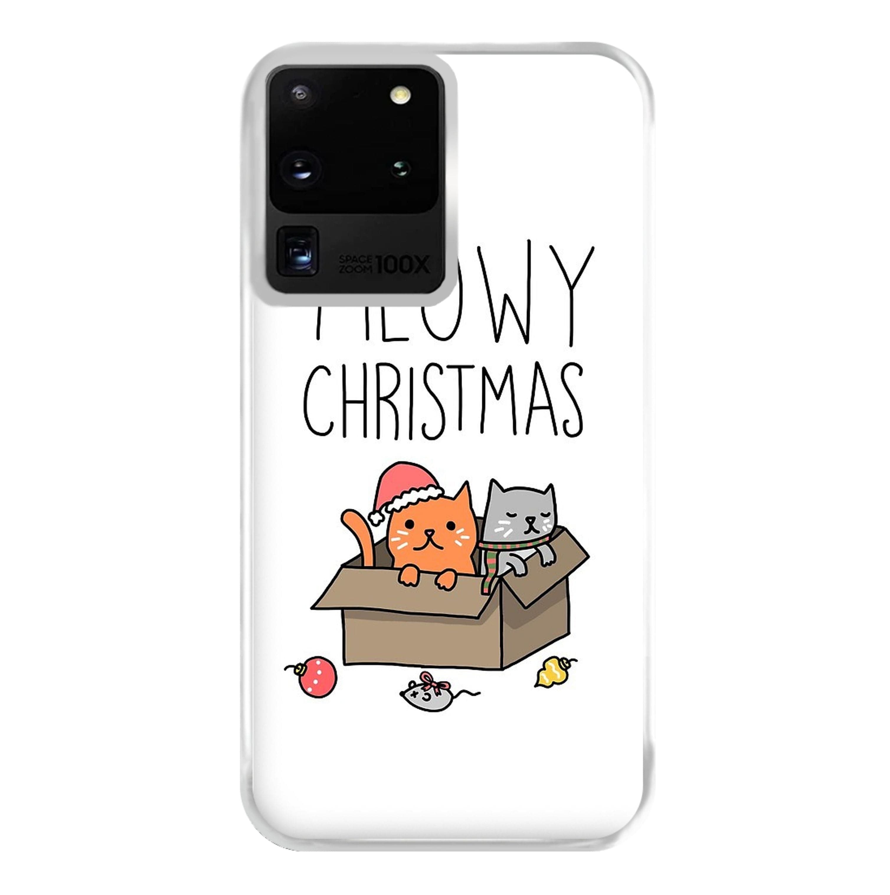 Meowy Christmas Phone Case