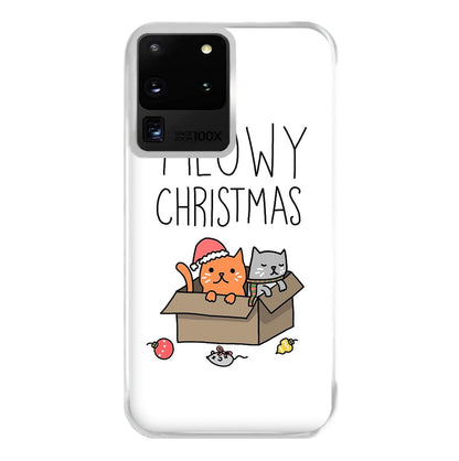 Meowy Christmas Phone Case