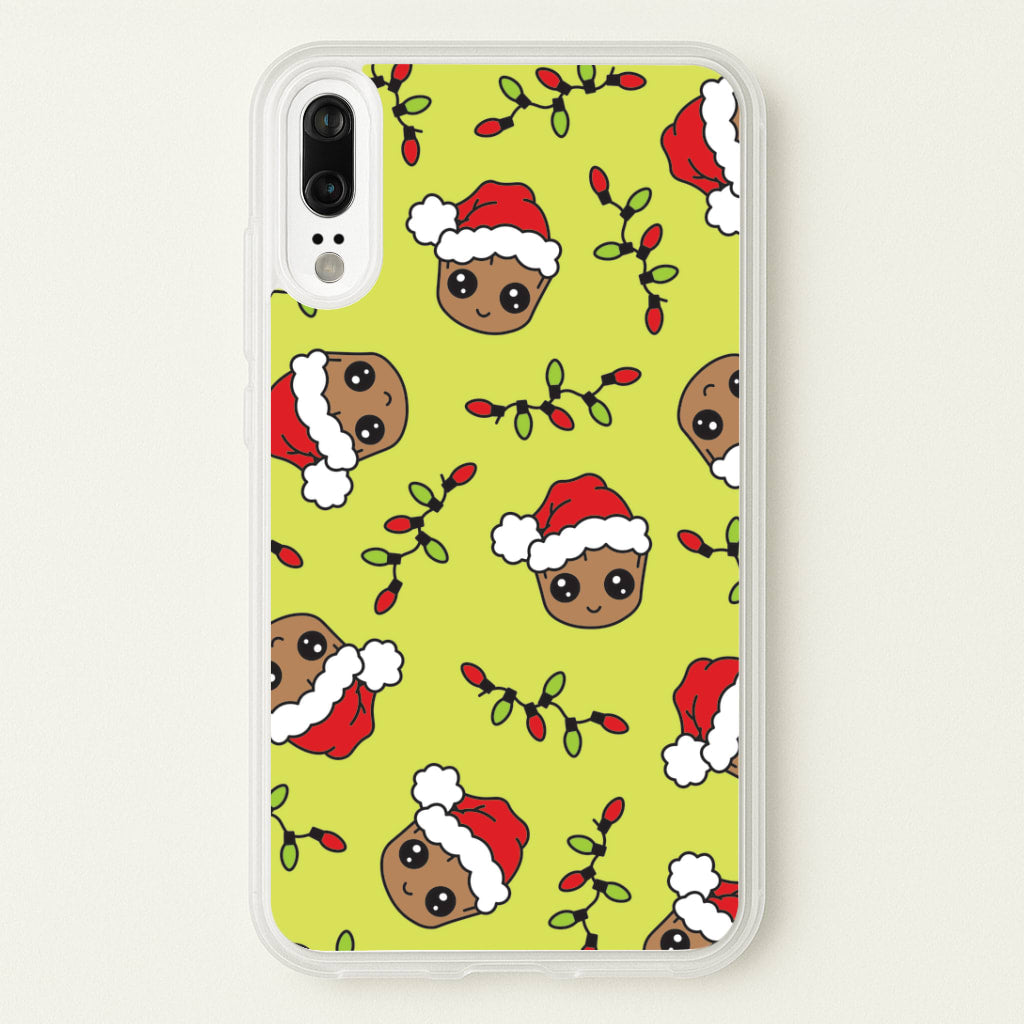 Christmas Tree Hero Pattern Huawei P20 Case