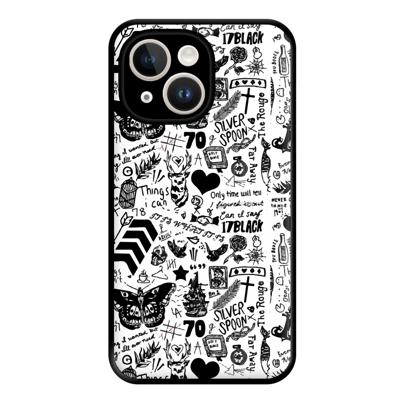 One Direction Tattoos Phone Case