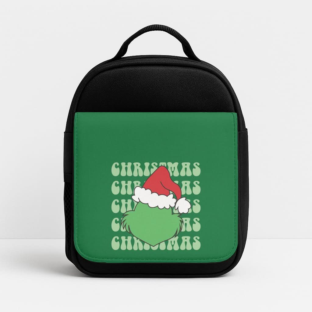 Green Creature Christmas Lunchbox