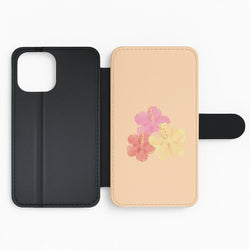 Hibiscus Sunset Flip Phone Case