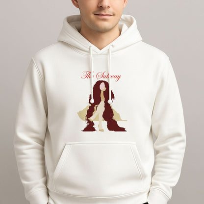 Subway Orange Mens Hoodie