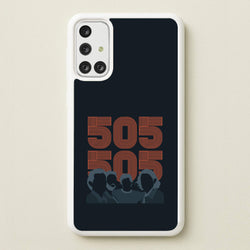 505 Band Members Dark Galaxy A71 Case