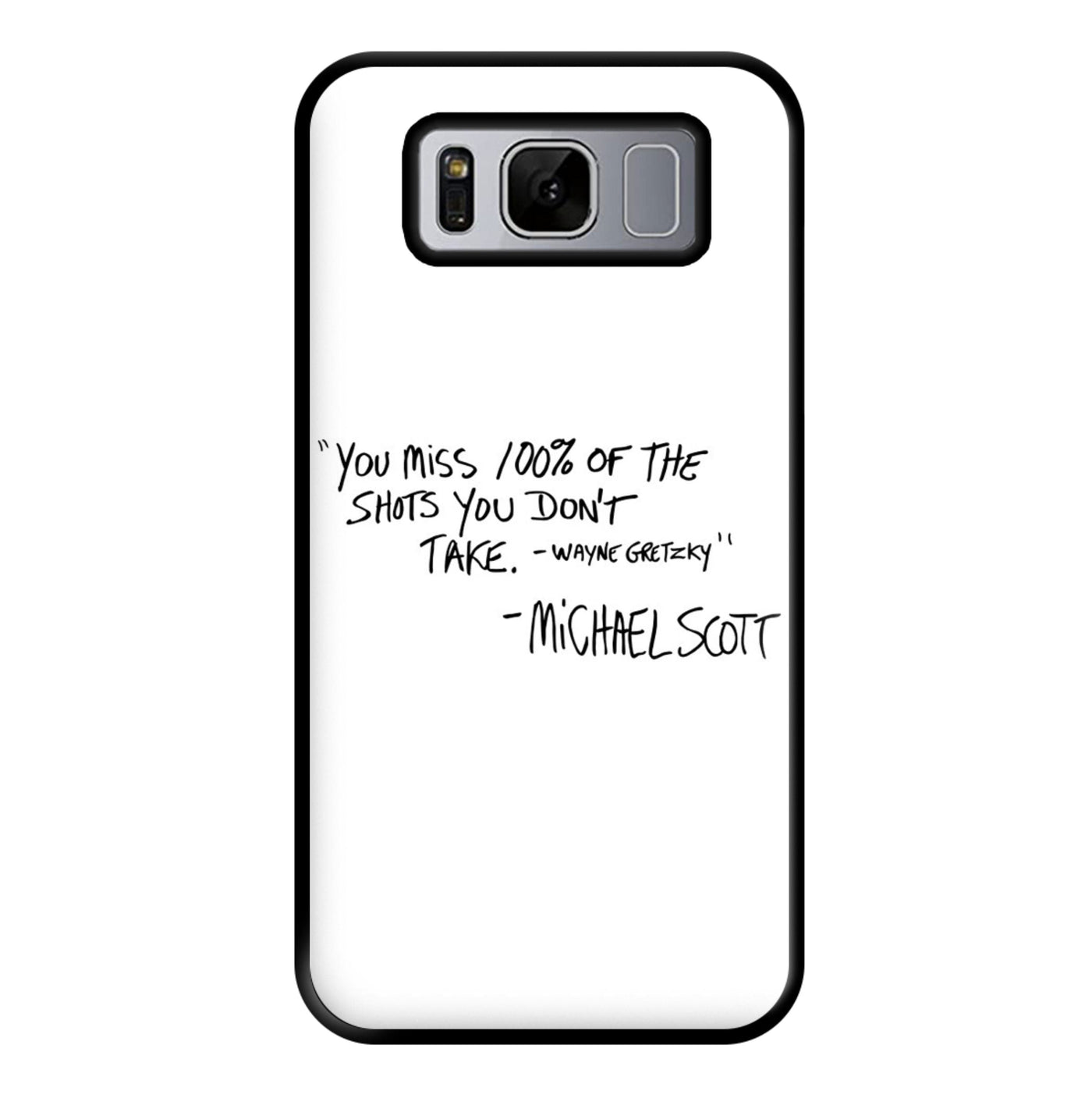Michael Scott Quote - The Office Phone Case