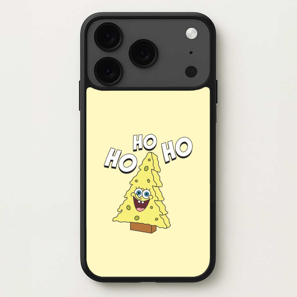 Christmas Tree Cartoon Sponge iPhone 17 Pro Case