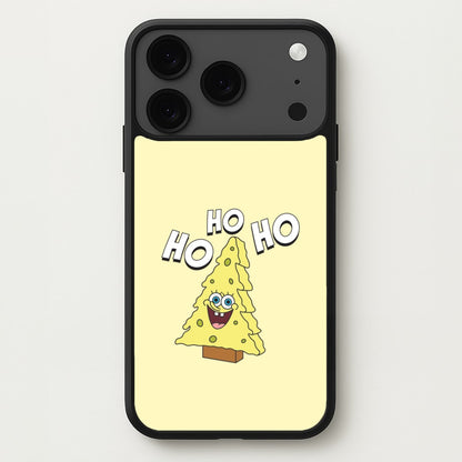 Christmas Tree Cartoon Sponge iPhone 17 Pro Max Case