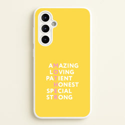 Mother Anagram Galaxy A54 Case