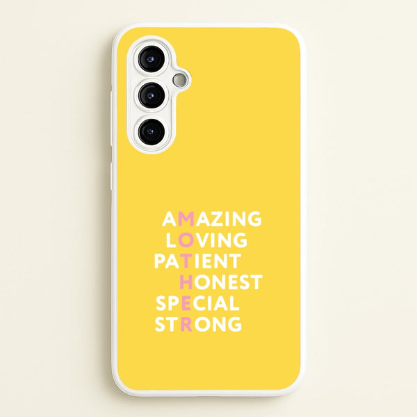 Mother Anagram Galaxy A54 Case