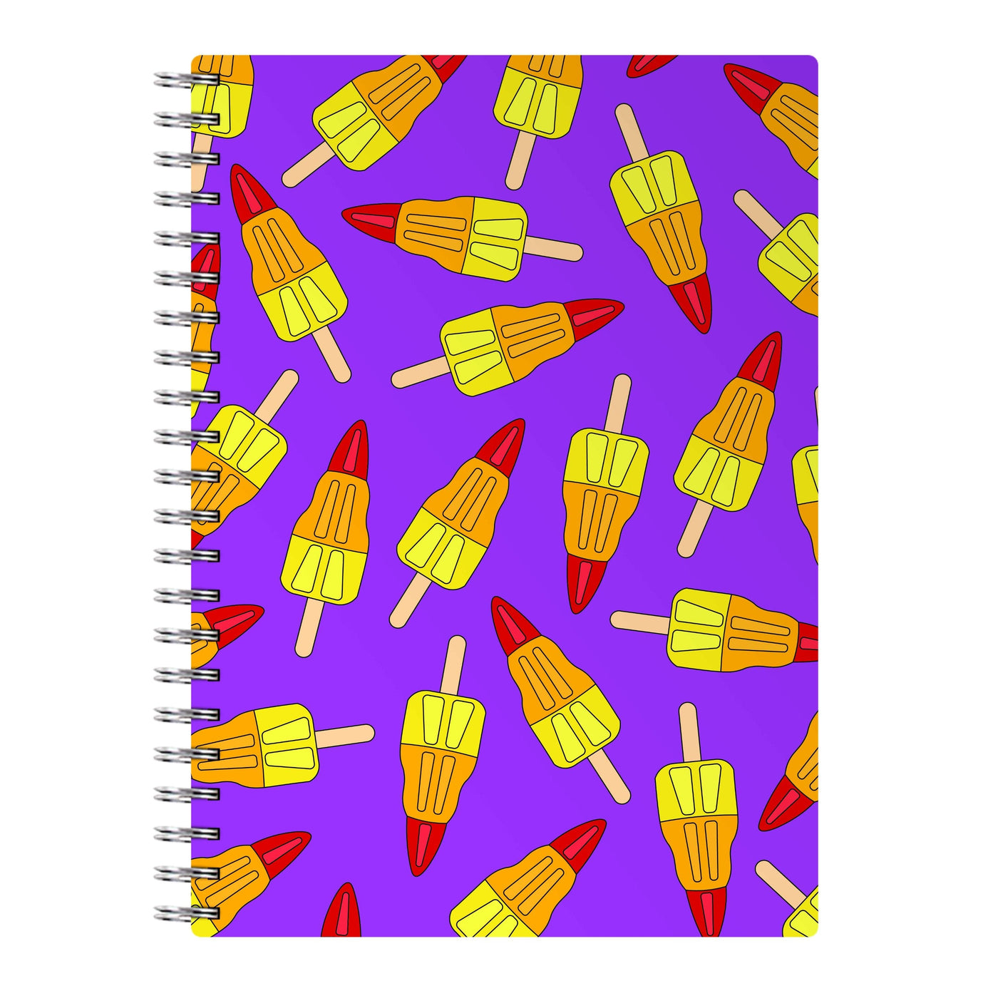 Rockets - Ice Cream Patterns Notebook
