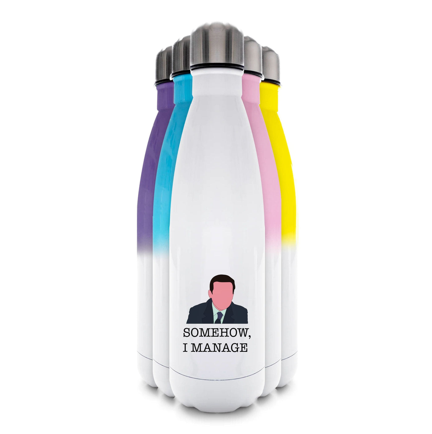 Somehow, I Manage - The Office Water Bottle