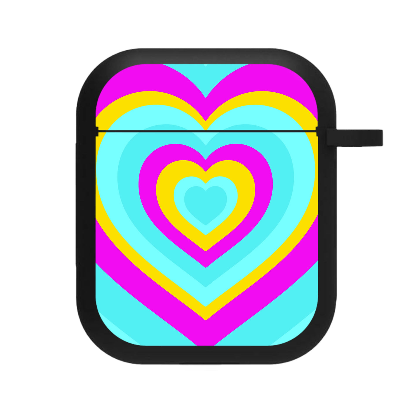 Pansexual Pride Heart AirPods Case