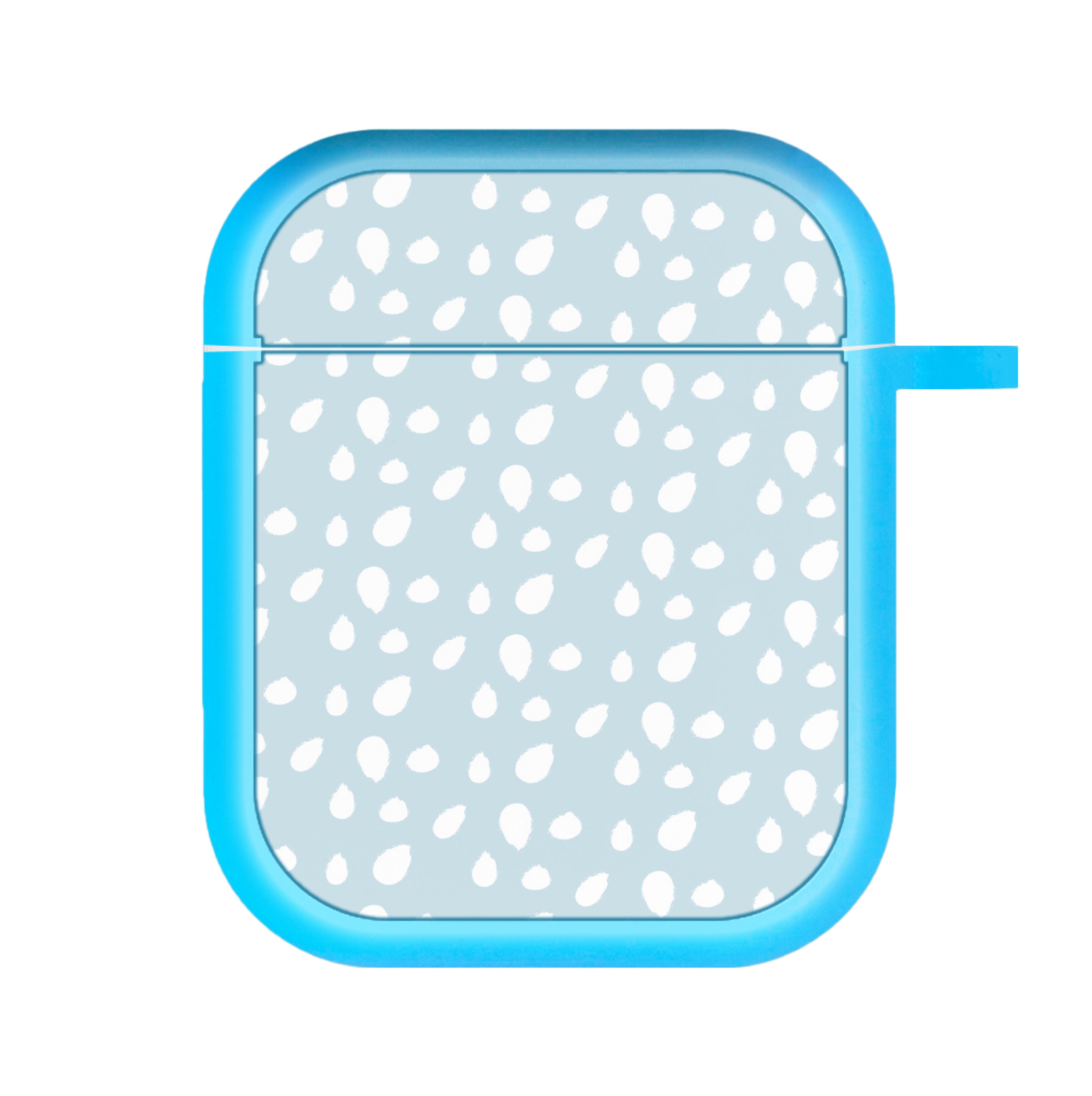 Pastel Blue Dots AirPods Case