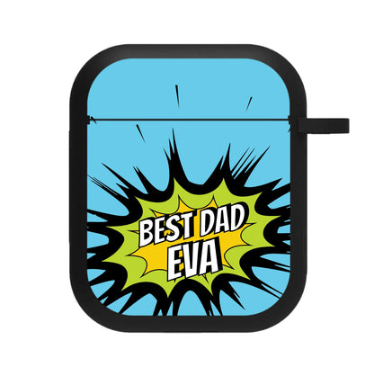 Comic Book Best Dad Eva AirPods Case