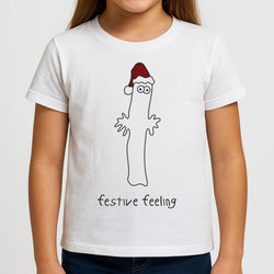 Festive Feeling Wiggly Moom Girls T-Shirt